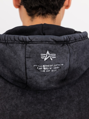 ALPHA INDUSTRIES - Sudadera en negro
