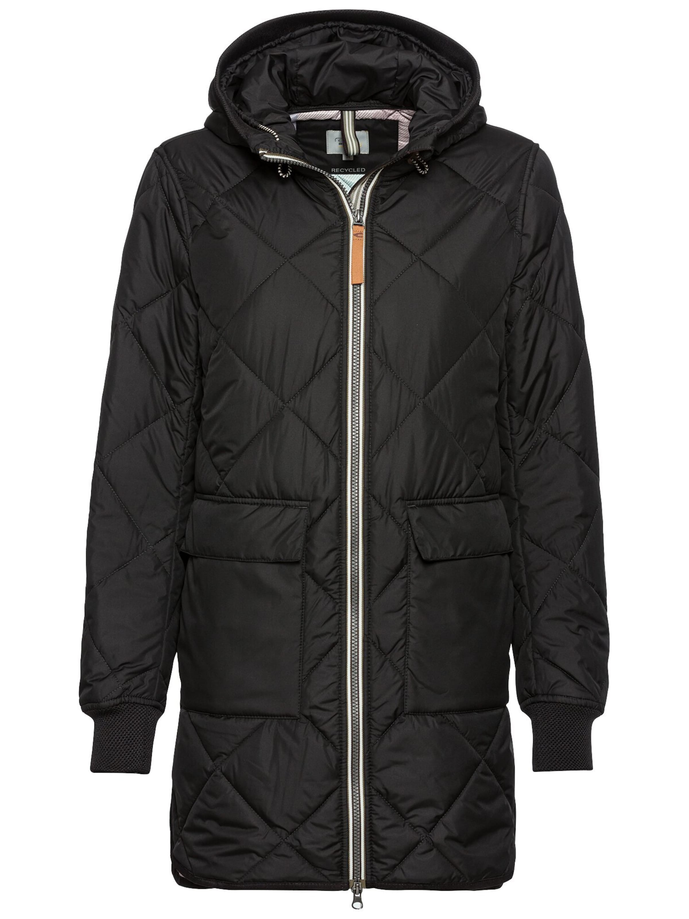 CAMEL ACTIVE Steppmantel in Schwarz: Vorderseite