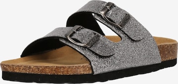 Cruz Sandale in Grau: Vorderseite