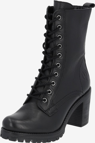 Palado Schnürstiefel 'Molat' in Schwarz: Vorderseite