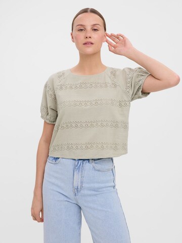 VERO MODA Shirt 'Jesser' in Beige: front