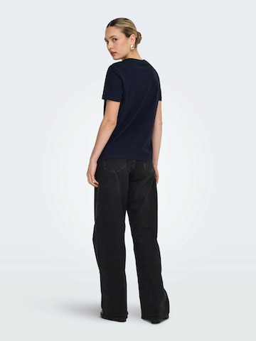 ONLY Tričko 'ONLKITA DAISY' - Modrá