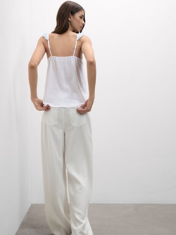INTIMISSIMI Top 'Romantic Stripes' in White