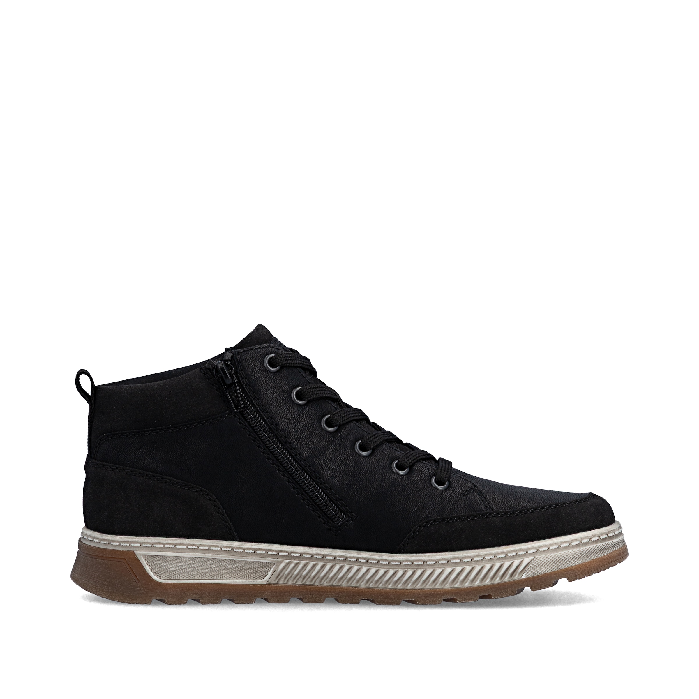 Chaussure de sport à lacets Rieker en noir