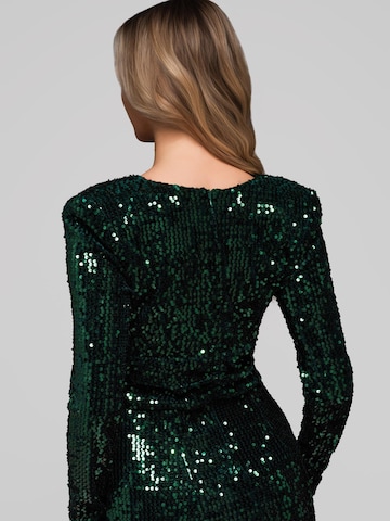 Ombre Evening dress in Green