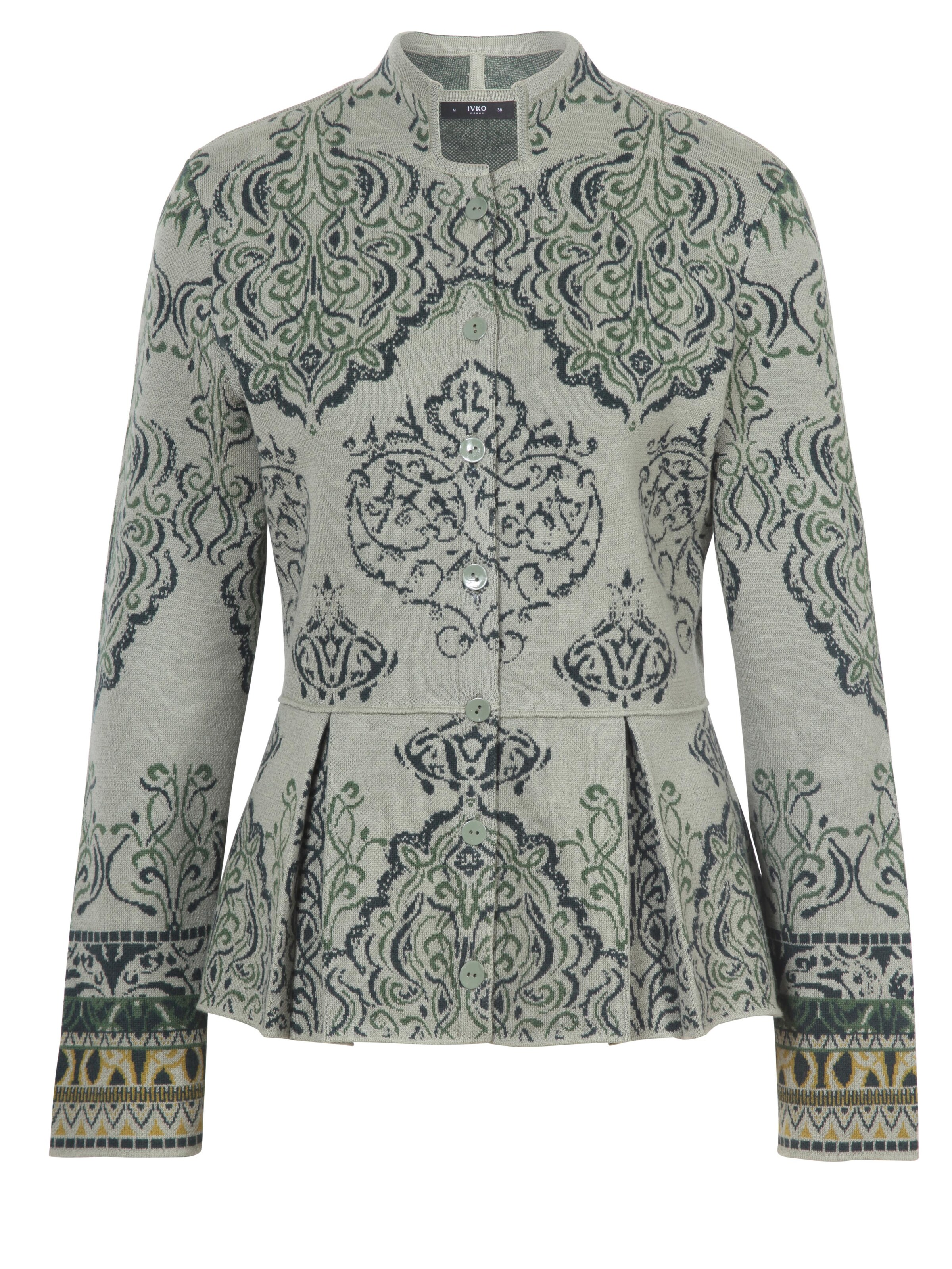 IVKO Strickjacke‌‌‌‌ in Grün: Vorderseite