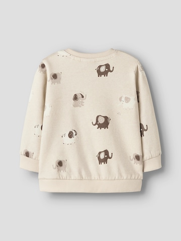 NAME IT Sweatshirt 'NBNOHAPI' in Beige