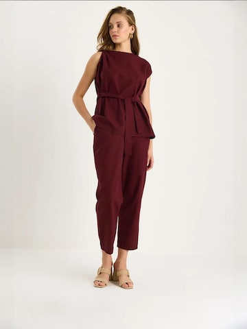 Bianco Lucci Broekpak in Rood