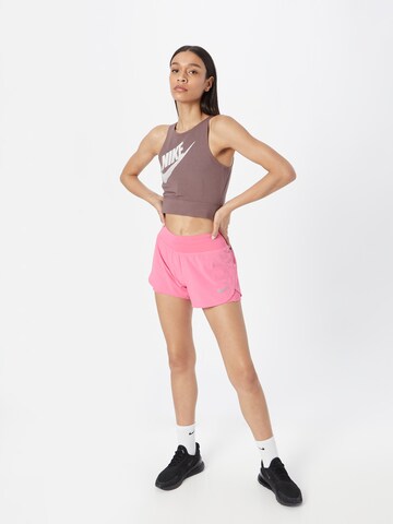 NIKE Regular Sportbroek 'Eclipse' in Roze