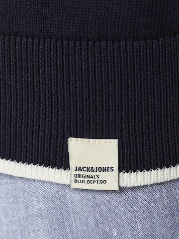 JACK & JONES Sweter 'Tons' w kolorze niebieski