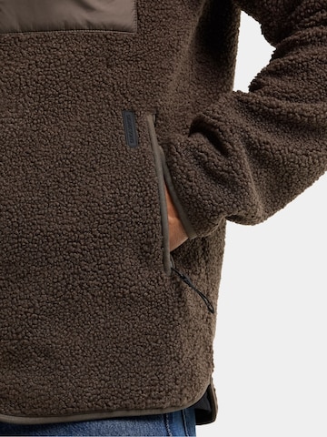 Didriksons Fleece jacket 'PETER' in Brown