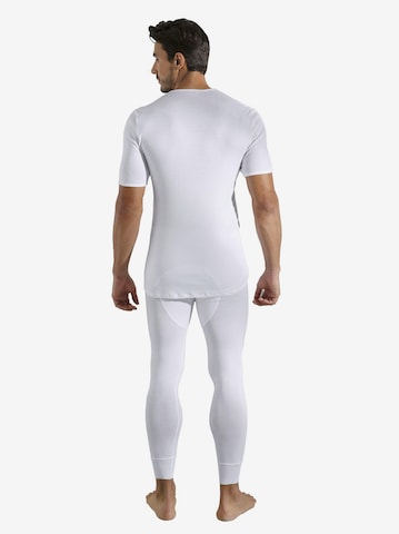 SCHIESSER Lange Unterhose in Weiß
