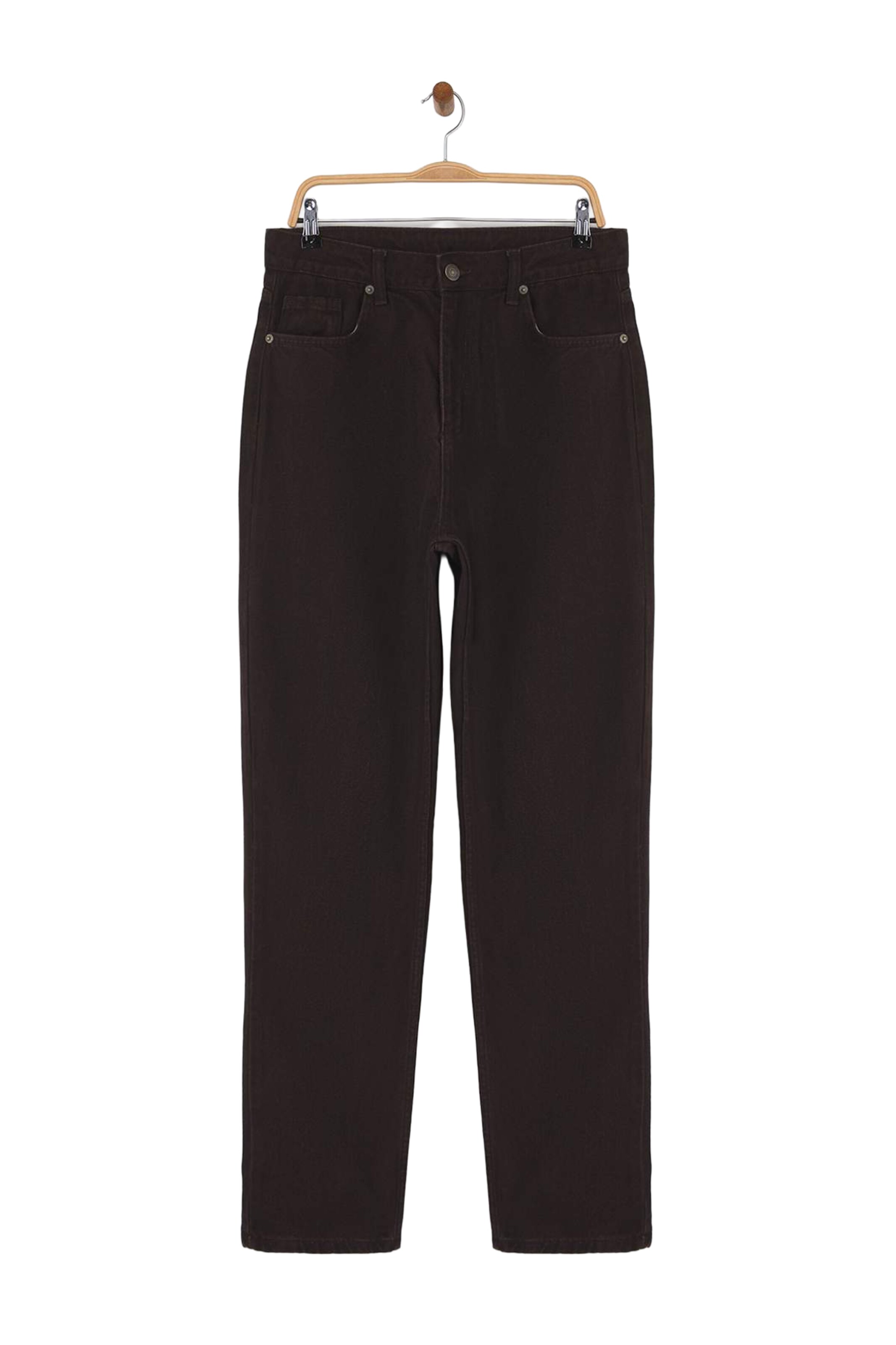 Trendyol Jean en 29 en marron châtaigne, Vue avec produit