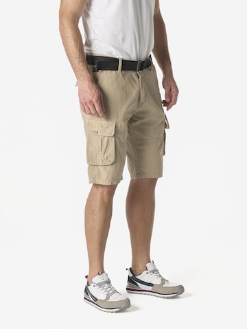 Regular Pantalon cargo KOROSHI en beige