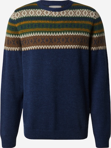 Pull-over BLEND en bleu : devant