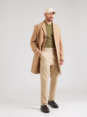 HUGO - regular Pantalón chino 'Genar' en beige