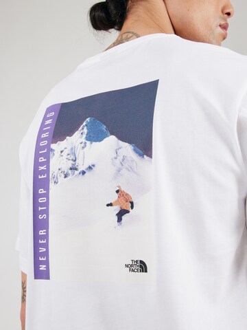 THE NORTH FACE Koszulka w kolorze biały