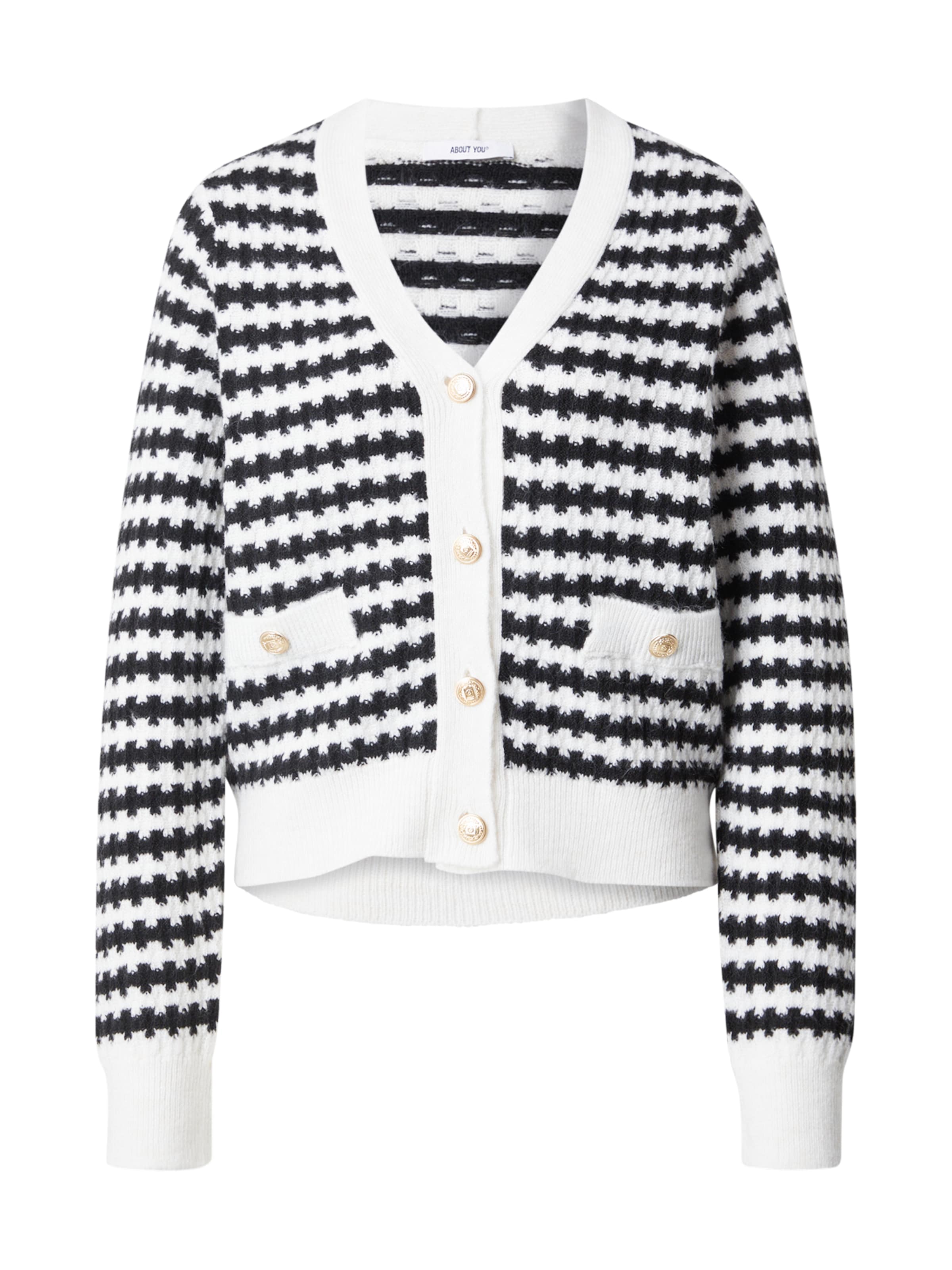 juoda ABOUT YOU Kardiganas 'Cora': priekis