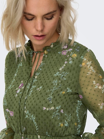 Robe 'AIDA ELISA' ONLY en vert