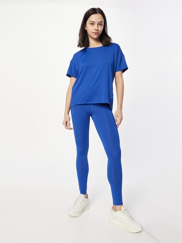 ESPRIT Skinny Sporthose in Blau