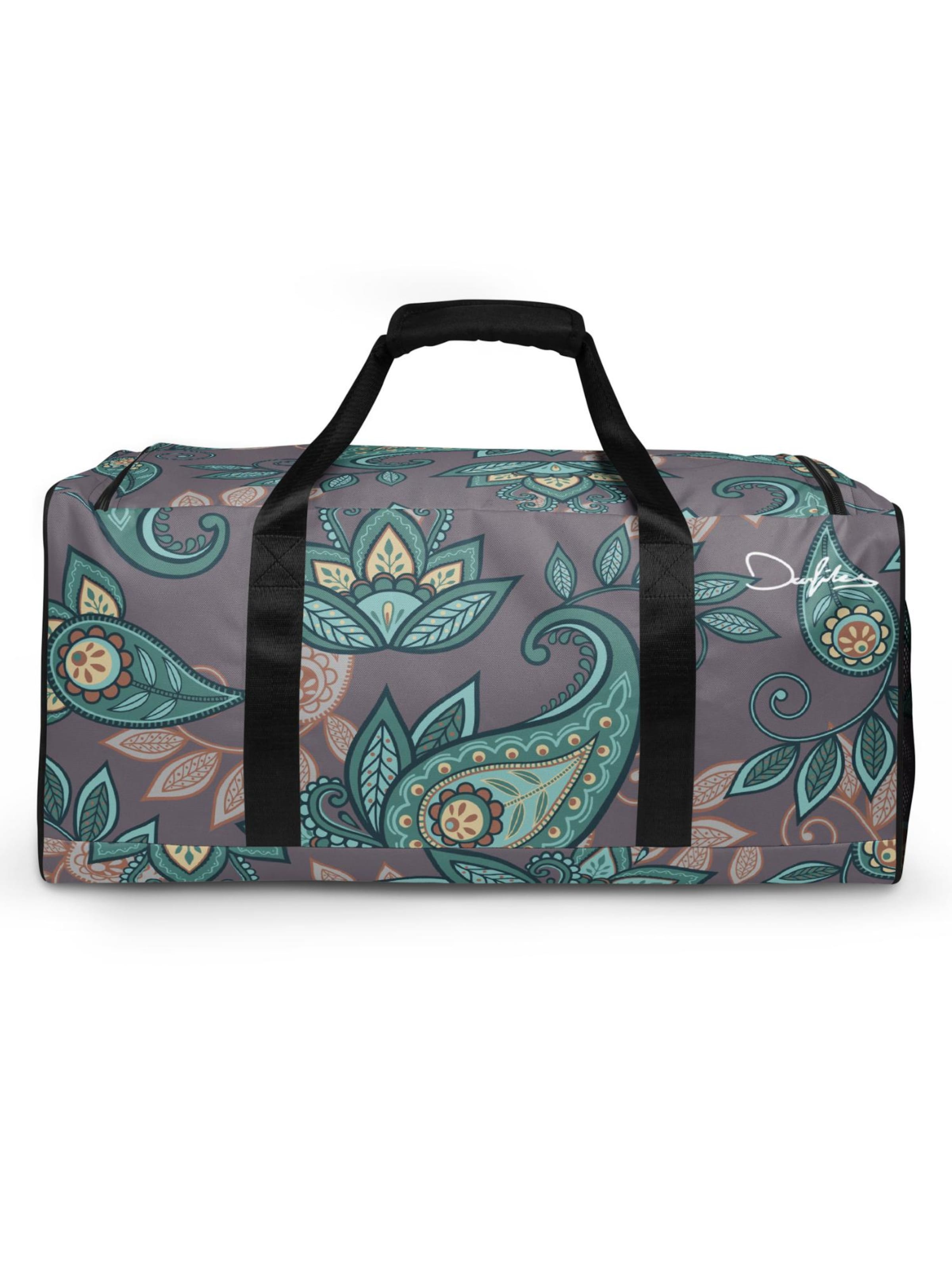 DECALVIBES Weekender 'Vintage Leaves'‌‌‌‌‌ in Blau