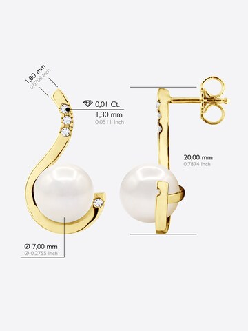 Ateliers Saint Germain Oorbellen 'FOCH' in Geel