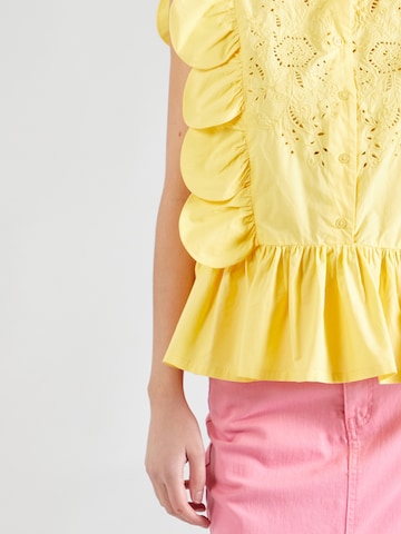 Stella Nova - Blusa 'Hendel My' en amarillo