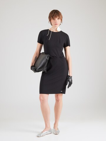 Robe fourreau 'SCUBA CREPE' Calvin Klein en noir