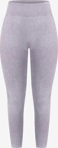 Smilodox Leggings 'Batik Scrunch' in Grey: front
