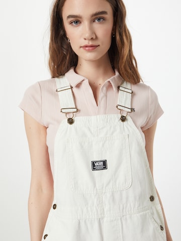 VANS Loose fit Dungarees in White