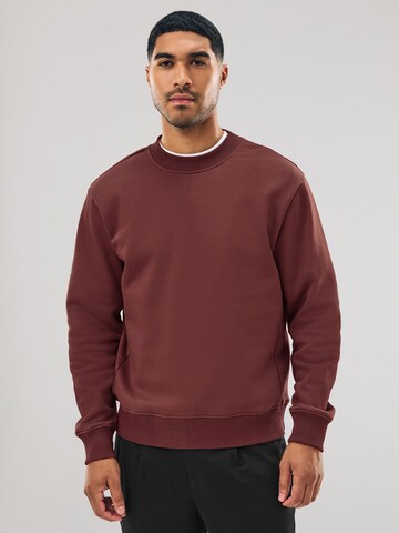 Sweat-shirt Next en marron : devant