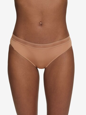 Slip ESPRIT en beige : devant