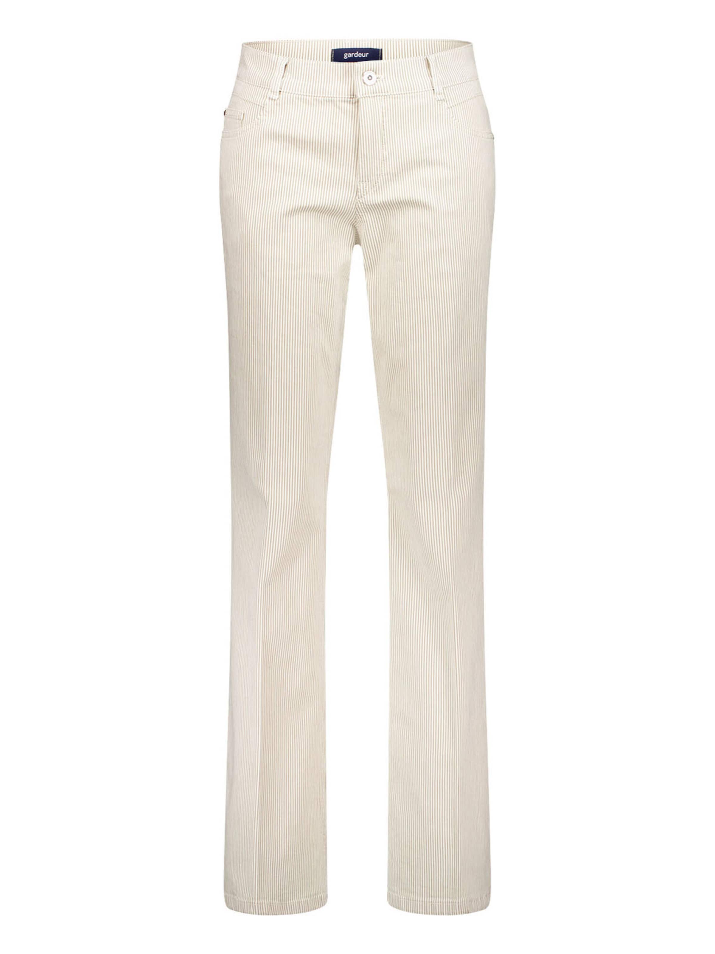Gardeur Trousers 'ZURI126' in Beige: front