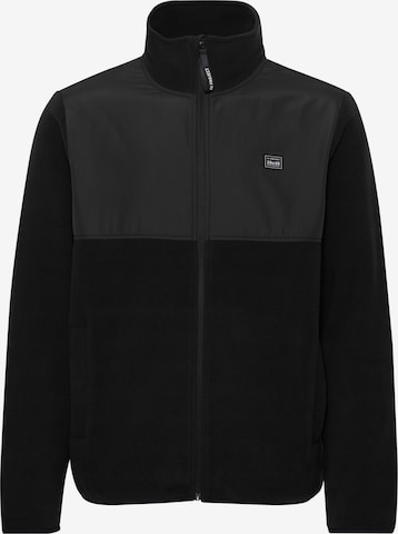 11 Project Fleece Jacket 'Dexton' in Black: front