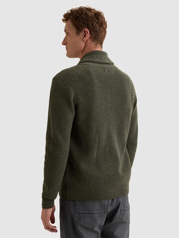 Giacchetta 'Cardigan in 100% wool with allover rib texture' di VANGUARD in grigio