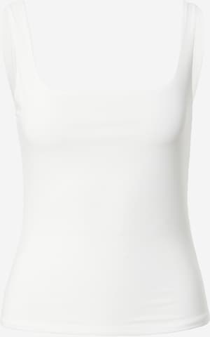 Warehouse Top in White: front