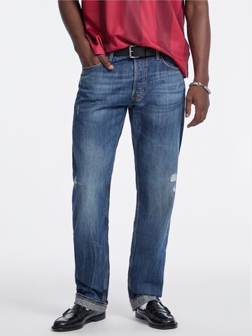 GUESS Regular Jeans in Blau: Vorderseite