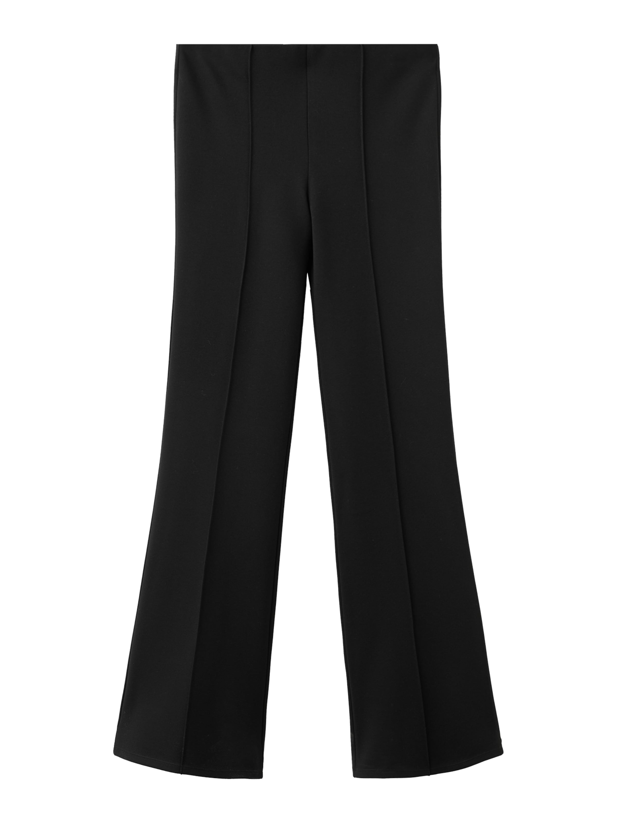 Bootcut Leggings 'DELFI' di MANGO in nero: frontale