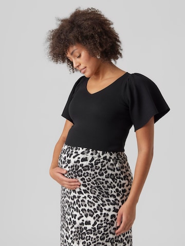 Vero Moda Maternity Tröja 'Ginny' i svart: framsida