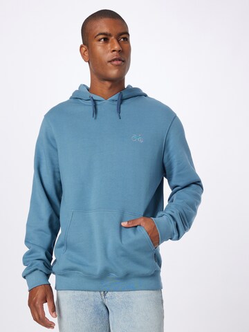 Sweat-shirt 'Peaceride' Iriedaily en bleu : devant