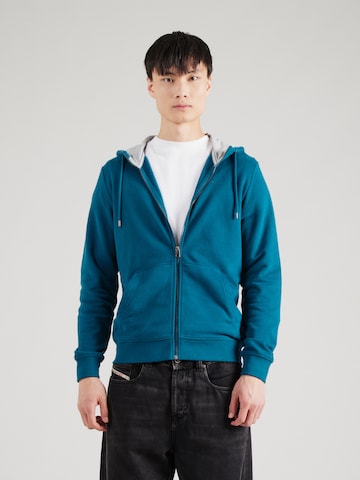 s.Oliver Sweat jacket in Green: front