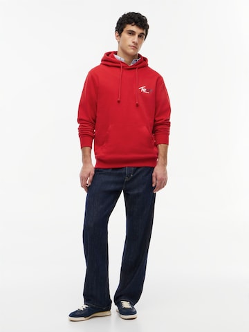 Tommy Jeans Sweatshirt in Rot