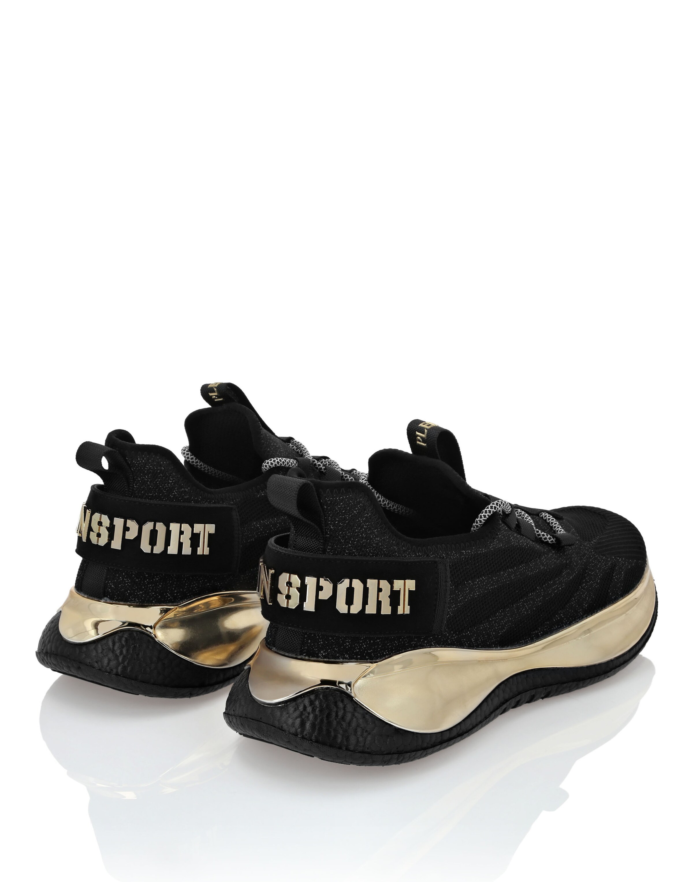 Plein Sport Platform trainers 'The Iron Tiger Gen.x.02' in Black