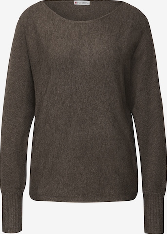 Pull-over 'Dolman' STREET ONE en marron : devant