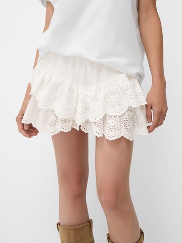 Jupe Bershka en beige