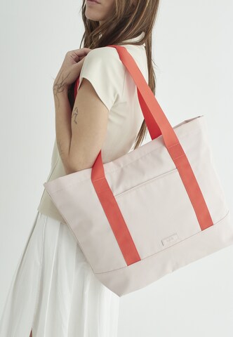 Lefrik Handbag 'Strata' in Pink