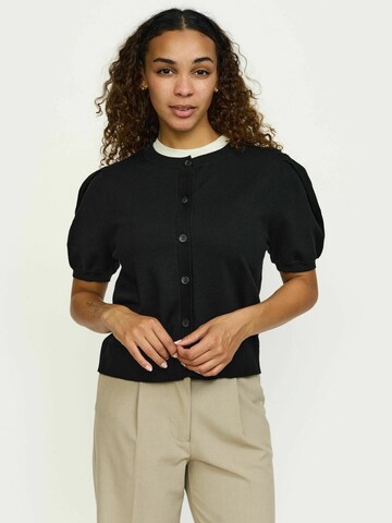 Pulover ' SRMarla ' de la Soft Rebels pe negru: față