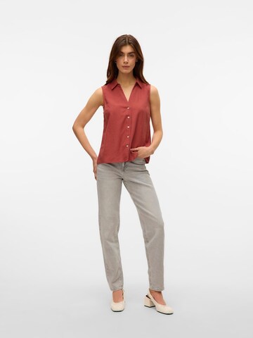 Camicia da donna 'VMMYMILO' di VERO MODA in rosso