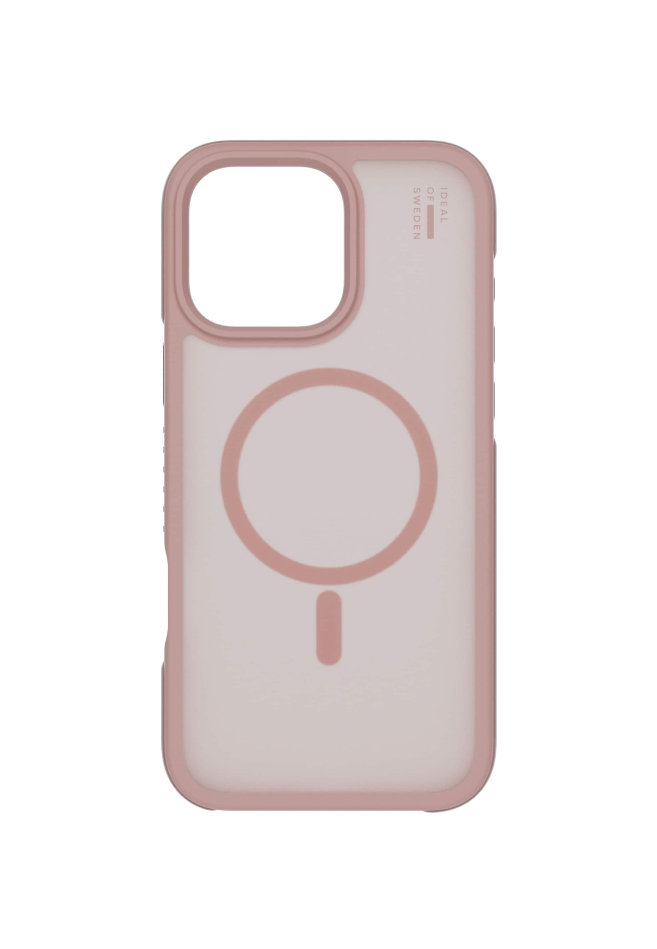 Protection pour smartphone 'iPhone 16 Pro Max' iDeal of Sweden en rose : devant