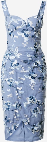 Chi Chi London Cocktail dress in Blue: front